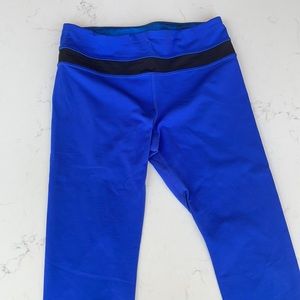Lululemon Blue 💙 Run Inspire ll Crop Pants